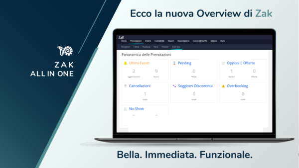 Nuova Overview e altre novità nell’ultima release di Zak WuBook.
