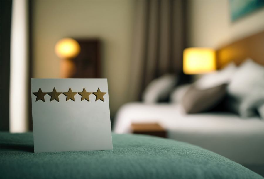visual storytelling e fotografia per hotel interno camera da letto