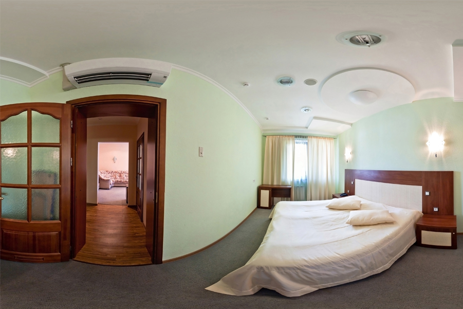 virtual tour per hotel foto di una stanza