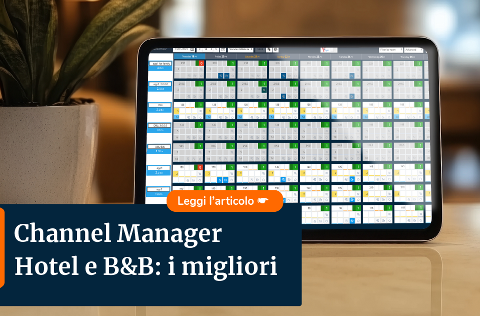 Channel Manager Hotel e B&B i migliori