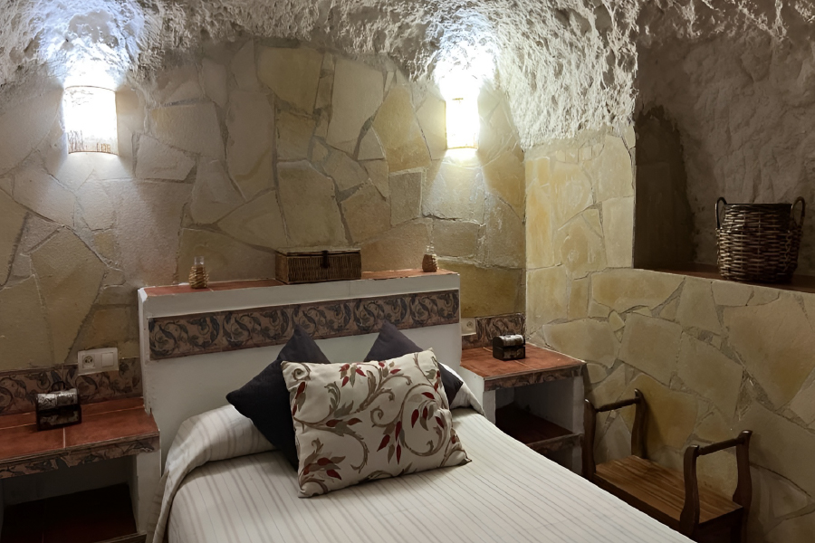 casas rurales maribel interno camera da letto