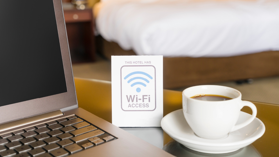 connessione internet hotel segnale wifi