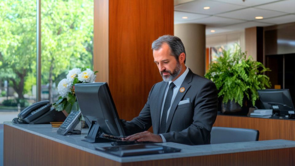 comparire nei risultati dell’AI receptionist hotel