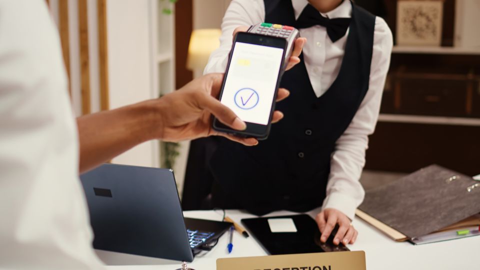 hotel keyless pagamento in reception