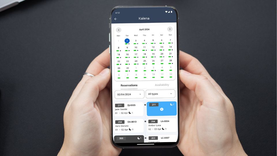 intervista cto wubook calendario prenotazioni da mobile